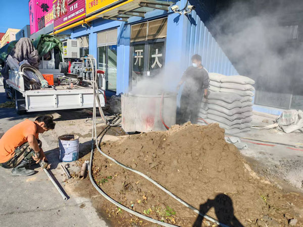 腾冲顶管注浆加固